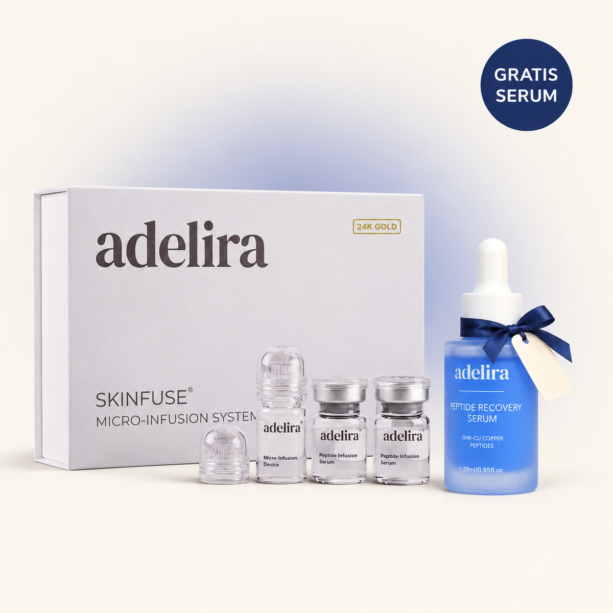 SkinFuse® Micro-Infusion System + Gratis Peptide Serum