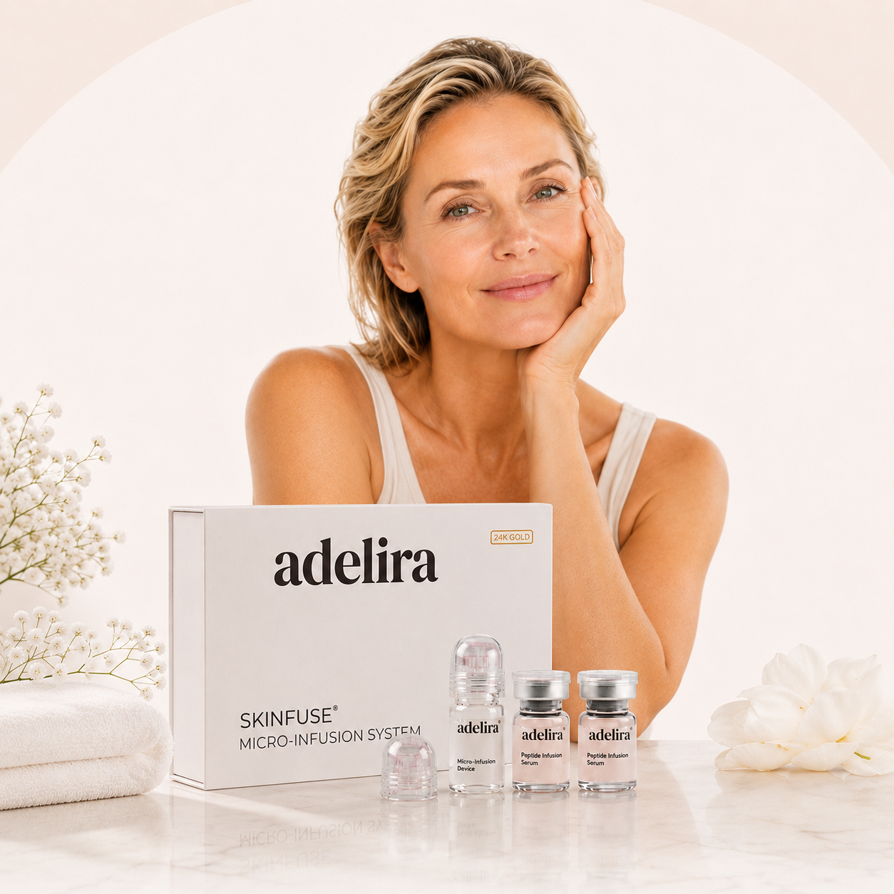 SkinFuse® Microneedling Systeem voor Thuisgebruik
