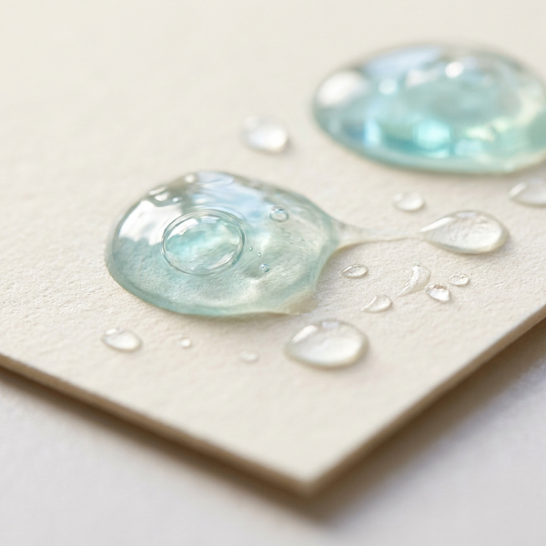 Hydraterende gel-druppels